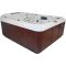  Jacuzzi Premium J 495 279x229x117   Porcelain  Silver Wood ( )