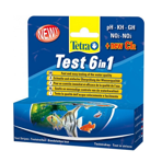 Tetra Набор тестов 6 в 1 GH/kH/NO2/NO3/pH/CL2, полоски для пресной во