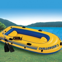 Лодка надувная Challenger 3 295х137х43см (весла+насос ручной)