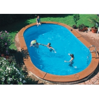 Бассейн Sunny Pool овальный глубина 1,5 м размер 9,0х5,0 м